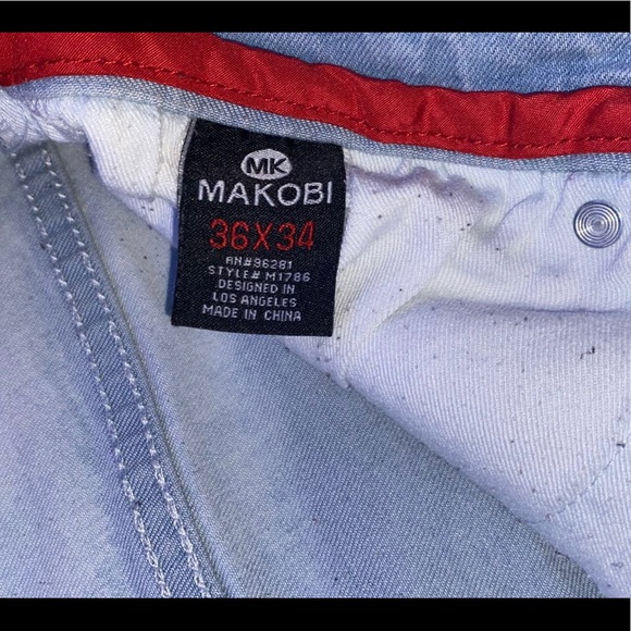 MAKOBI PRADO Biker Jeans - Picture 5 of 7